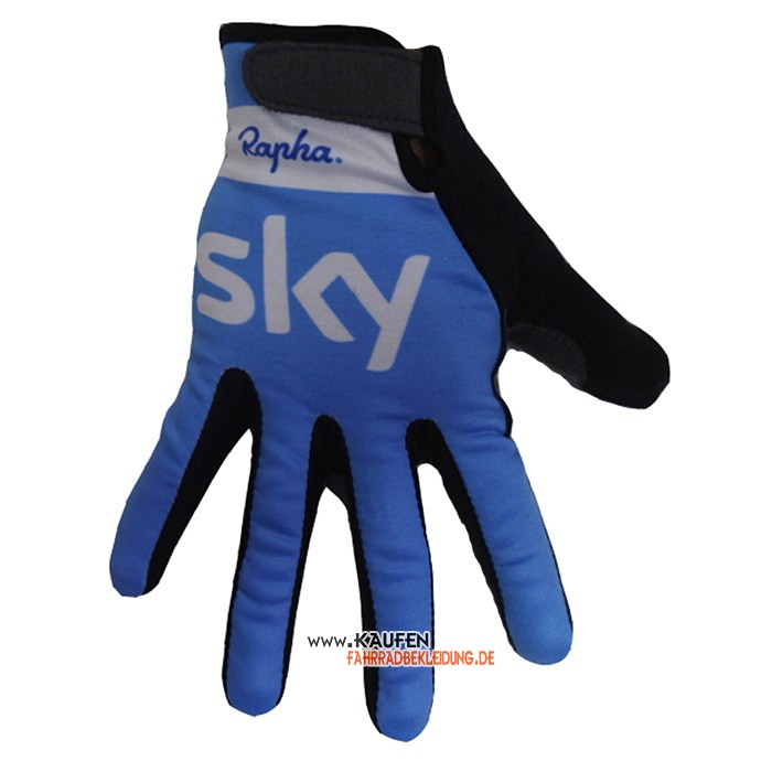 2020 Sky Lange Handschuhe Blau Wei